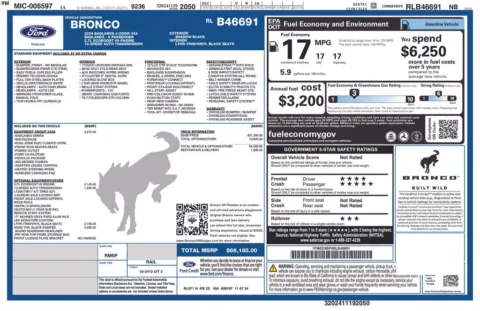 Photos of 2024 Ford Bronco Badlands for sale in Indianola, IA at Gregg Young Buick GMC Indianola