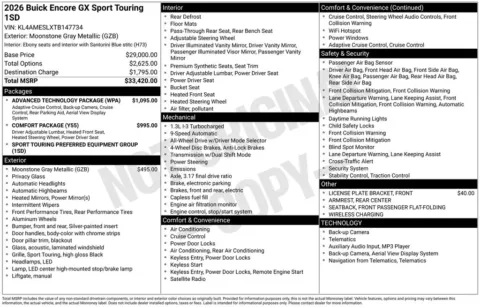 Photos of 2026 Buick Encore GX Sport Touring for sale in Indianola, IA at Gregg Young Buick GMC Indianola