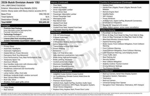 Photos of 2026 Buick Envision Avenir for sale in Indianola, IA at Gregg Young Buick GMC Indianola