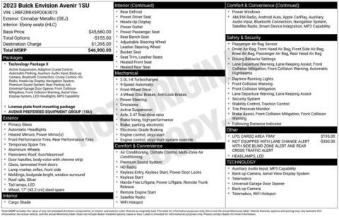 Photos of 2023 Buick Envision Avenir for sale in Indianola, IA at Gregg Young Buick GMC Indianola