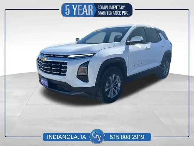 White 2025 Chevrolet Equinox LT for sale in Indianola, IA