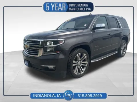 Gray 2015 Chevrolet Tahoe LTZ for sale in Indianola, IA