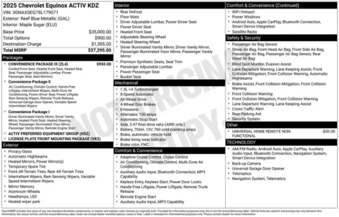Photos of 2025 Chevrolet Equinox ACTIV for sale in Indianola, IA at Gregg Young Buick GMC Indianola