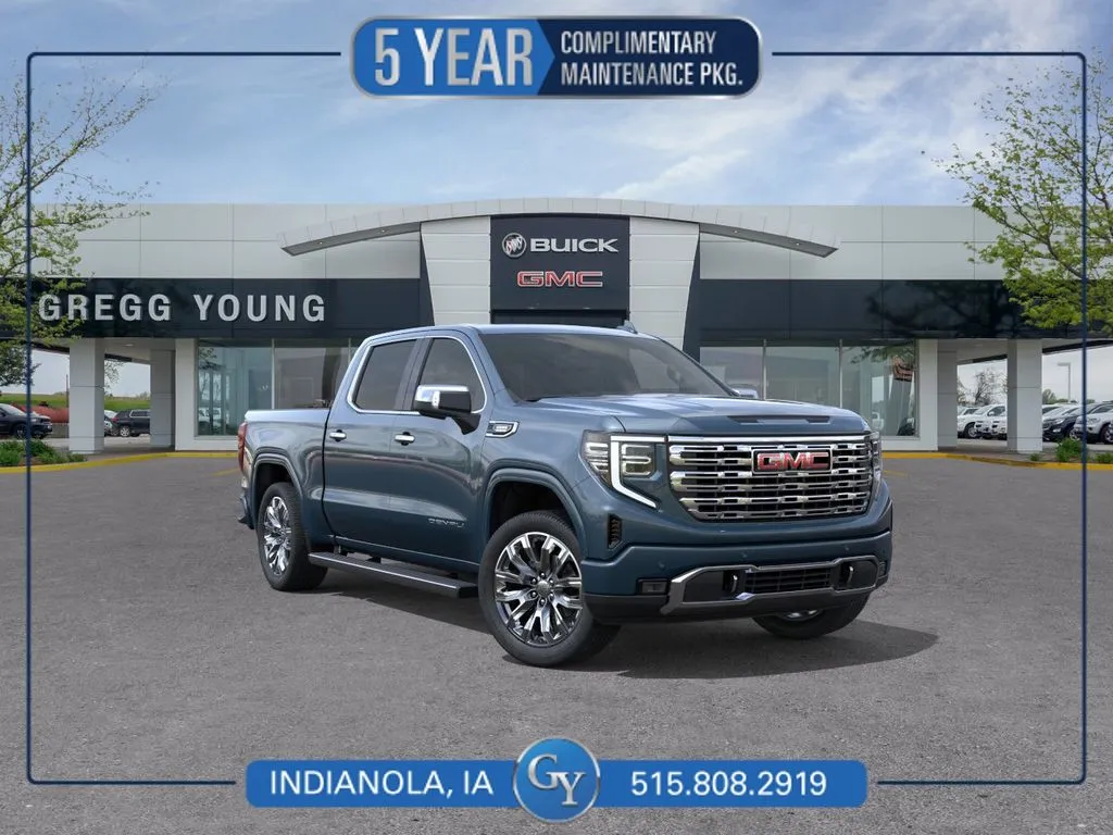 Blue 2026 GMC Sierra 1500 Denali for sale in Indianola, IA