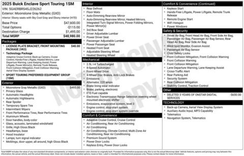 Photos of 2025 Buick Enclave Sport Touring for sale in Indianola, IA at Gregg Young Buick GMC Indianola