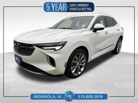 White 2021 Buick Envision Avenir for sale in Indianola, IA