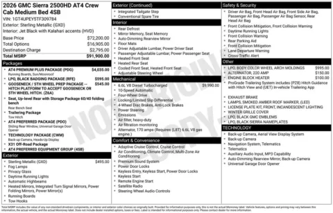 Photos of 2026 GMC Sierra 2500HD AT4 for sale in Indianola, IA at Gregg Young Buick GMC Indianola