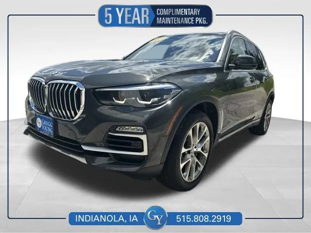 Gray 2021 BMW X5 xDrive40i for sale in Indianola, IA
