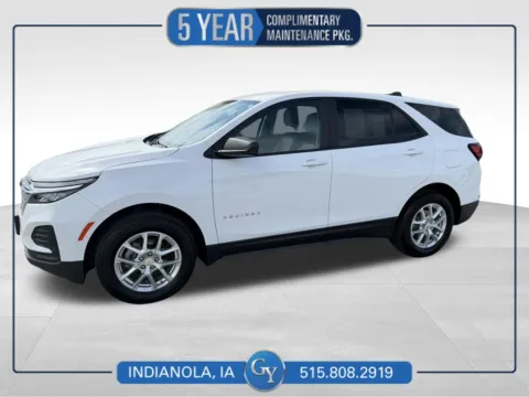 White 2024 Chevrolet Equinox LS for sale in Indianola, IA