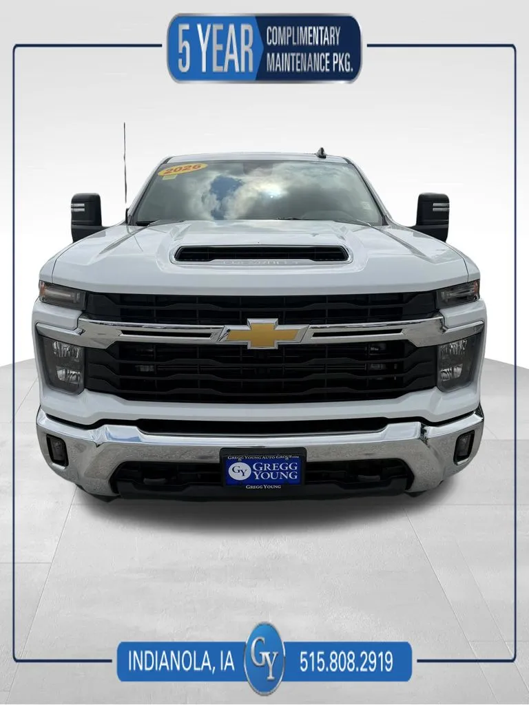 White 2026 Chevrolet Silverado 2500 HD LT for sale in Indianola, IA
