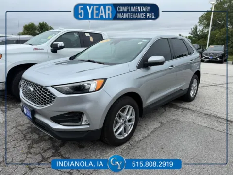 Silver 2024 Ford Edge SEL for sale in Indianola, IA