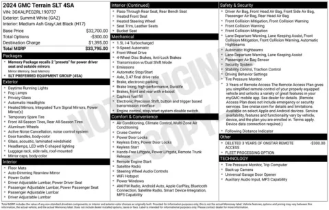 Photos of 2024 GMC Terrain SLT for sale in Indianola, IA at Gregg Young Buick GMC Indianola