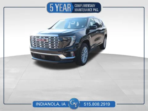 Black 2026 GMC Acadia Denali for sale in Indianola, IA