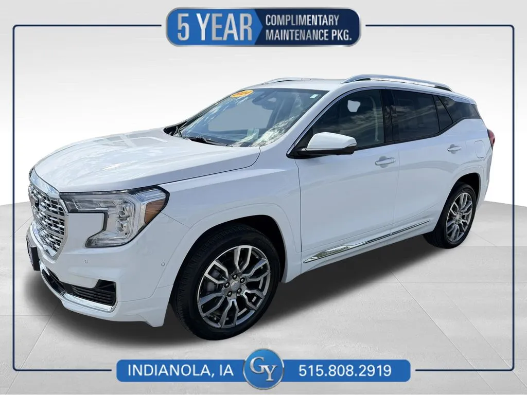 White 2024 GMC Terrain Denali for sale in Indianola, IA