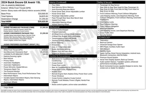 Photos of 2024 Buick Encore GX Avenir for sale in Indianola, IA at Gregg Young Buick GMC Indianola