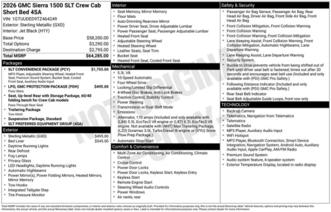 Photos of 2026 GMC Sierra 1500 SLT for sale in Indianola, IA at Gregg Young Buick GMC Indianola
