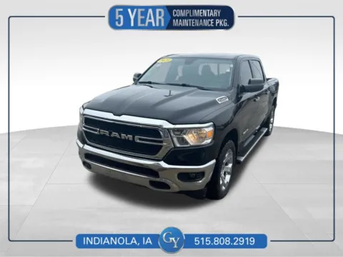 Black 2020 Ram 1500 Big Horn/Lone Star for sale in Indianola, IA