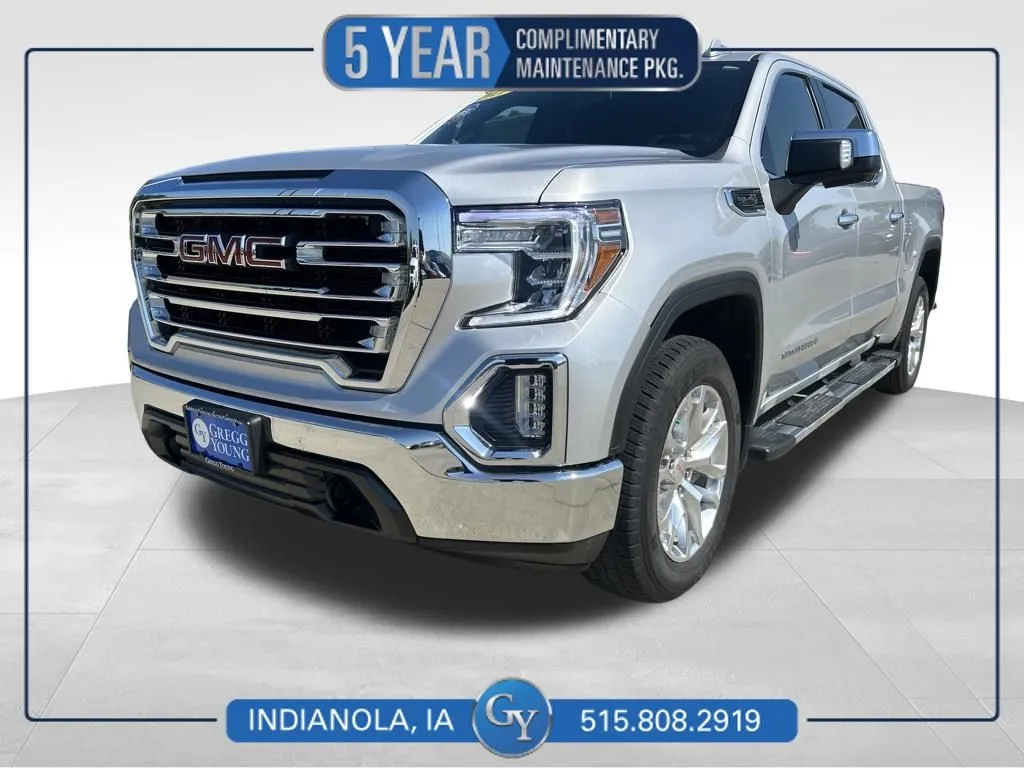 Silver 2021 GMC Sierra 1500 SLT for sale in Indianola, IA