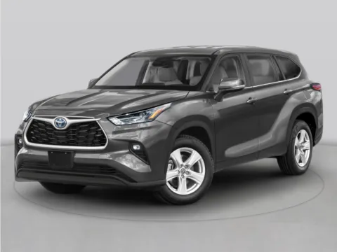 Black 2023 Toyota Highlander Hybrid XLE for sale in Indianola, IA