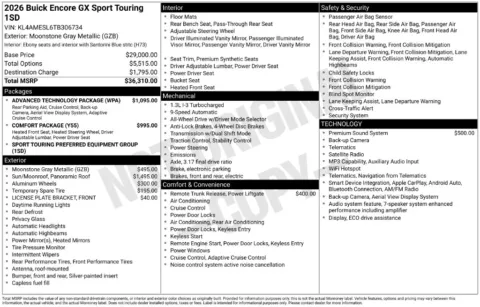 Photos of 2026 Buick Encore GX Sport Touring for sale in Indianola, IA at Gregg Young Buick GMC Indianola