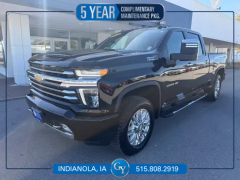 Black 2022 Chevrolet Silverado 2500 HD High Country for sale in Indianola, IA