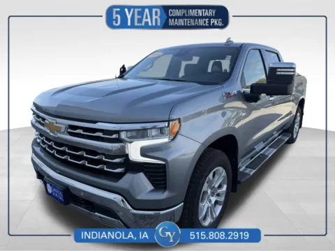 Gray 2024 Chevrolet Silverado 1500 LTZ for sale in Indianola, IA