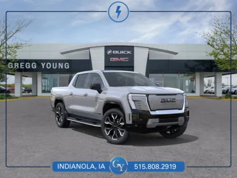 Gray 2025 GMC Sierra EV Denali for sale in Indianola, IA