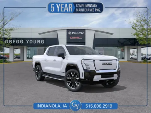 White 2025 GMC Sierra EV Denali for sale in Indianola, IA