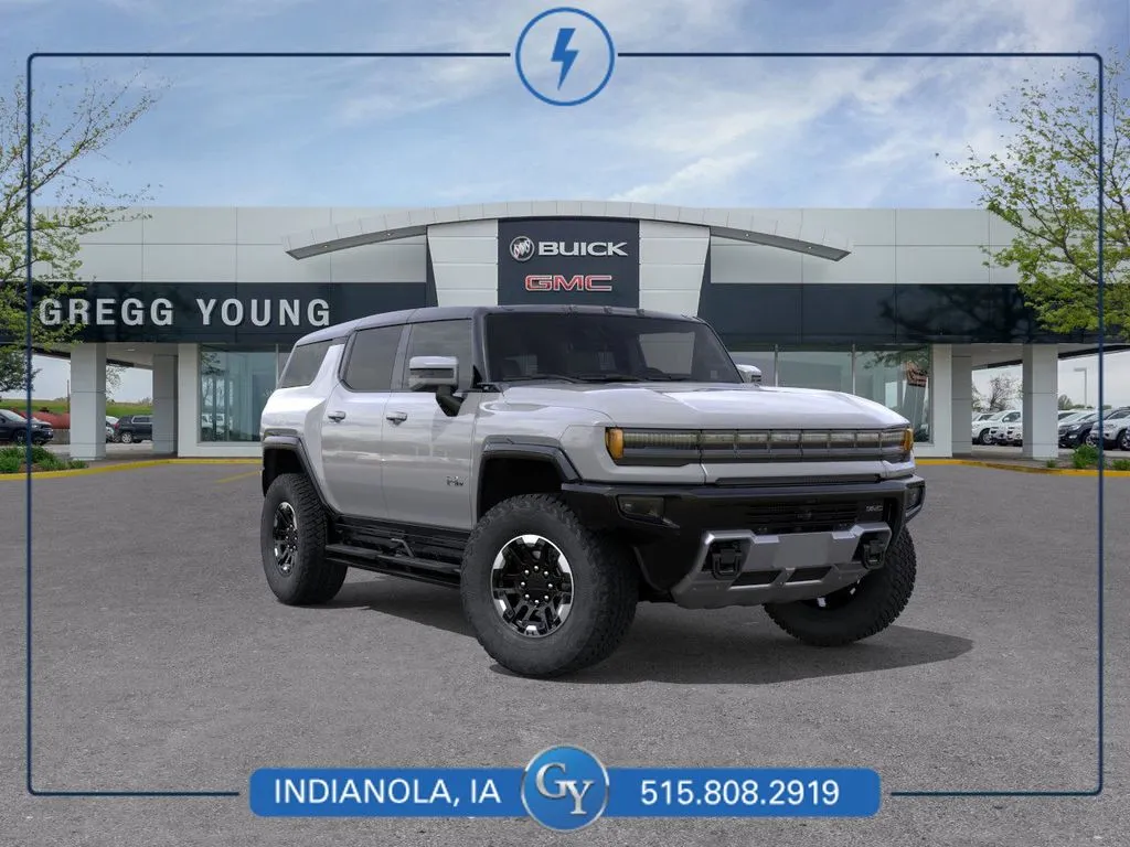 Gray 2024 GMC Hummer EV SUV 3X for sale in Indianola, IA