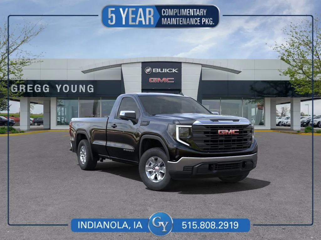Black 2024 GMC Sierra 1500 Pro for sale in Indianola, IA