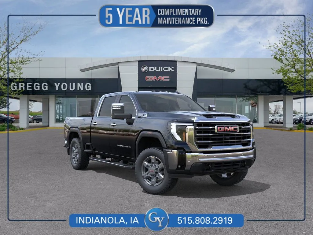 Black 2026 GMC Sierra 2500HD SLT for sale in Indianola, IA