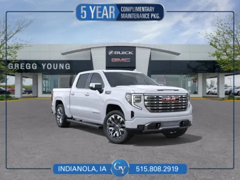 White 2026 GMC Sierra 1500 Denali for sale in Indianola, IA
