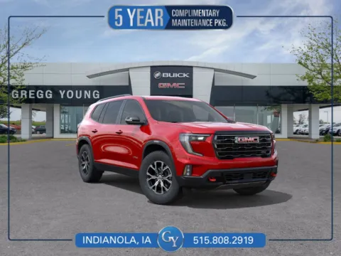 Red 2025 GMC Acadia AT4 for sale in Indianola, IA