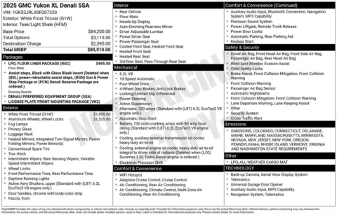 Photos of 2025 GMC Yukon XL Denali for sale in Indianola, IA at Gregg Young Buick GMC Indianola