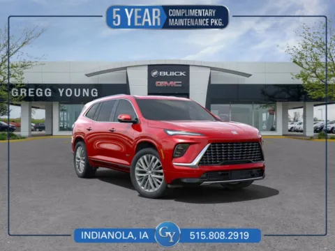 Red 2025 Buick Enclave Avenir for sale in Indianola, IA