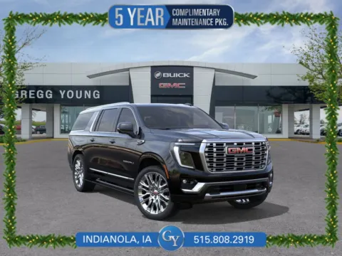 Black 2025 GMC Yukon XL Denali for sale in Indianola, IA