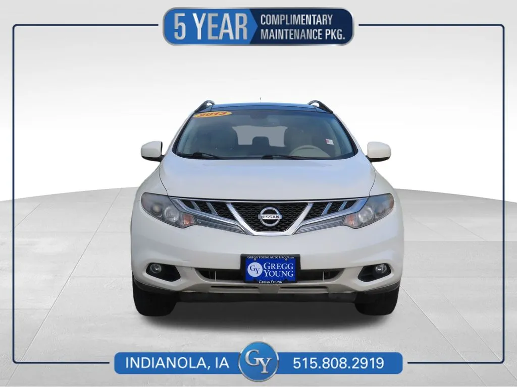 White 2013 Nissan Murano SL for sale in Indianola, IA