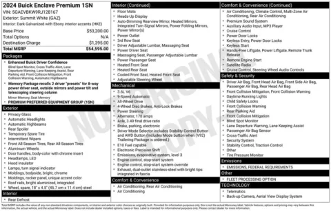 Photos of 2024 Buick Enclave Premium Group for sale in Indianola, IA at Gregg Young Buick GMC Indianola