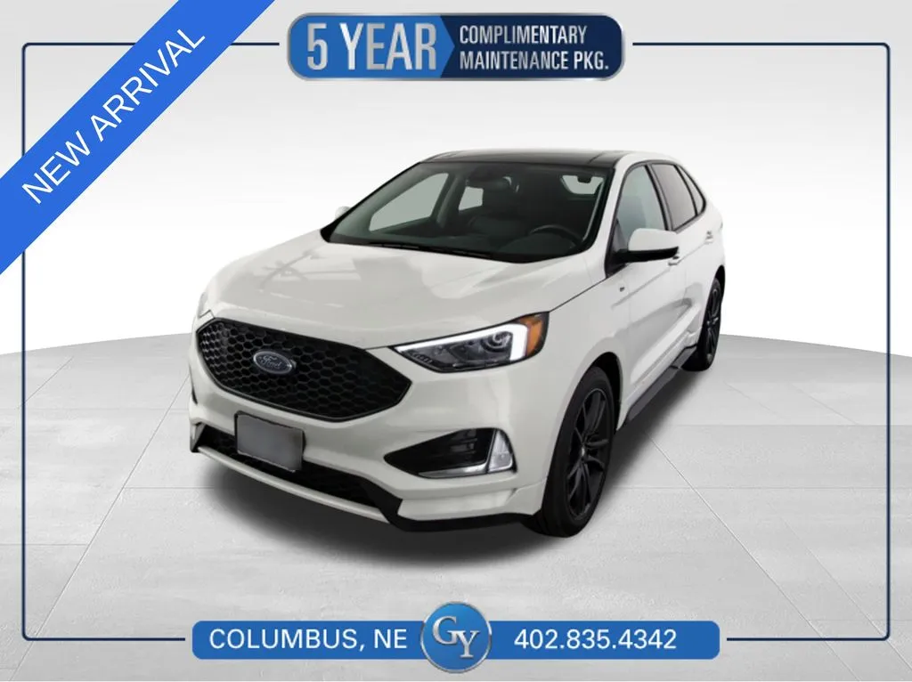 White 2024 Ford Edge ST Line for sale in Columbus, NE