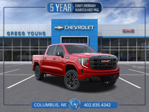 Red 2026 GMC Sierra 1500 AT4 for sale in Columbus, NE