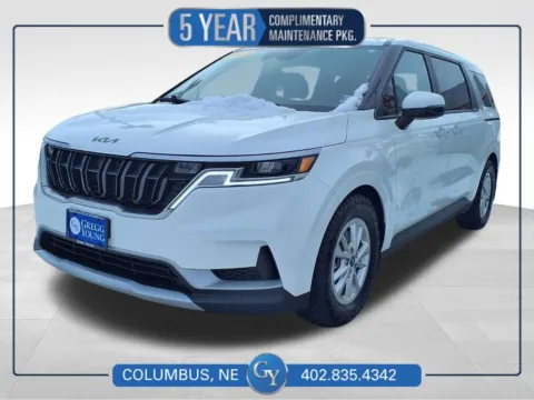 White 2023 Kia Carnival LX for sale in Columbus, NE