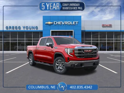 Red 2026 GMC Sierra 1500 SLT for sale in Columbus, NE