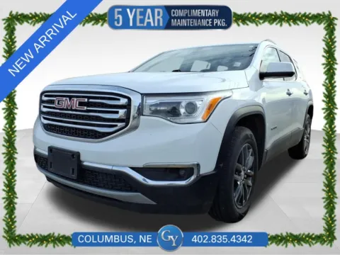 White 2019 GMC Acadia SLT-1 for sale in Columbus, NE