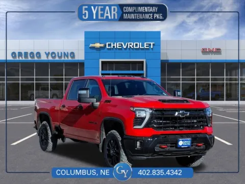 Red 2026 Chevrolet Silverado 2500HD LT for sale in Columbus, NE