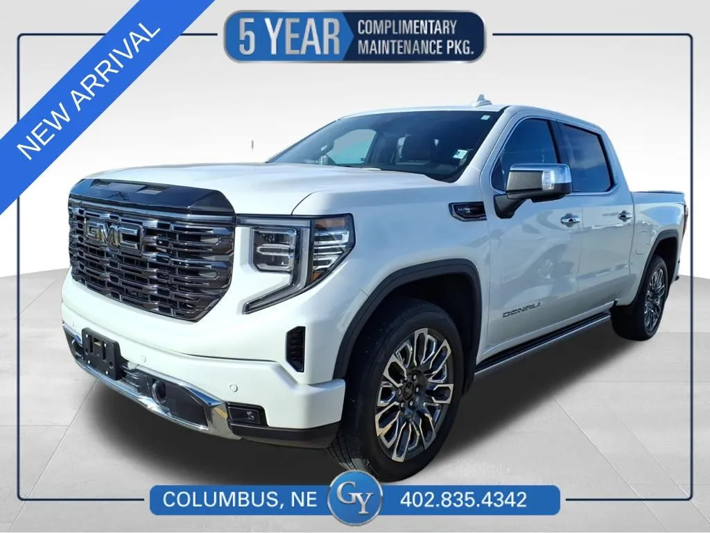 White 2025 GMC Sierra 1500 Denali Ultimate for sale in Columbus, NE