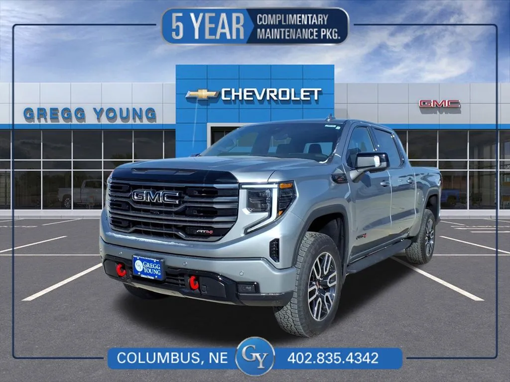 Gray 2026 GMC Sierra 1500 AT4 for sale in Columbus, NE