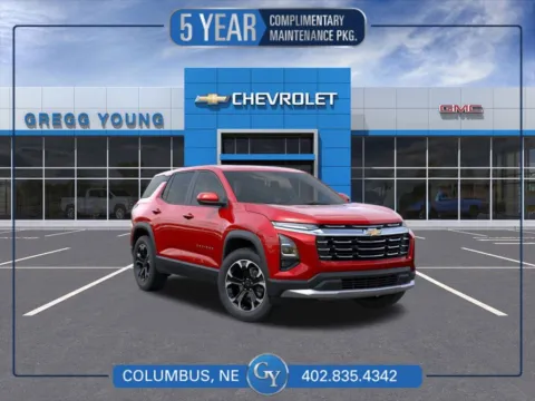 Red 2026 Chevrolet Equinox LT for sale in Columbus, NE