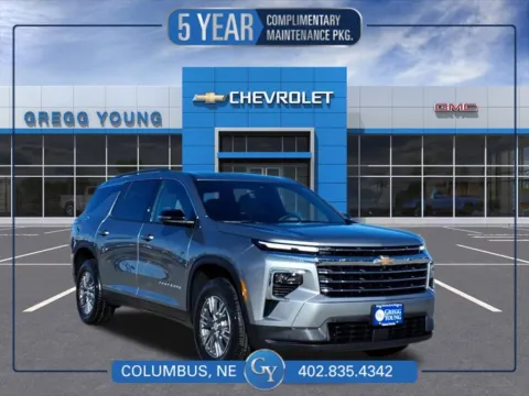 Gray 2026 Chevrolet Traverse LT for sale in Columbus, NE