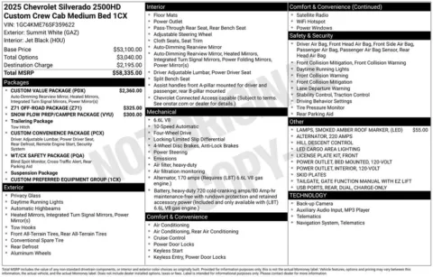 Photos of 2025 Chevrolet Silverado 2500HD Custom for sale in Columbus, NE at Gregg Young Chevrolet GMC of Columbus