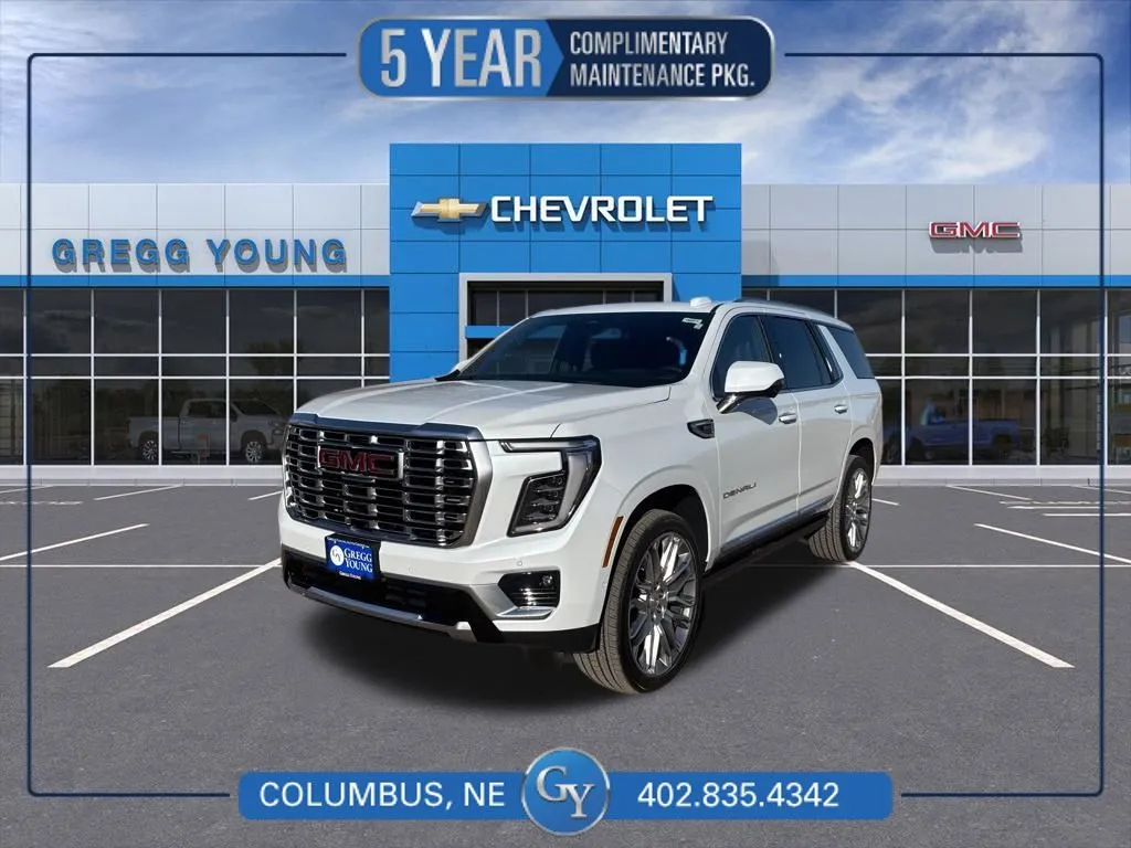 White 2026 GMC Yukon Denali for sale in Columbus, NE